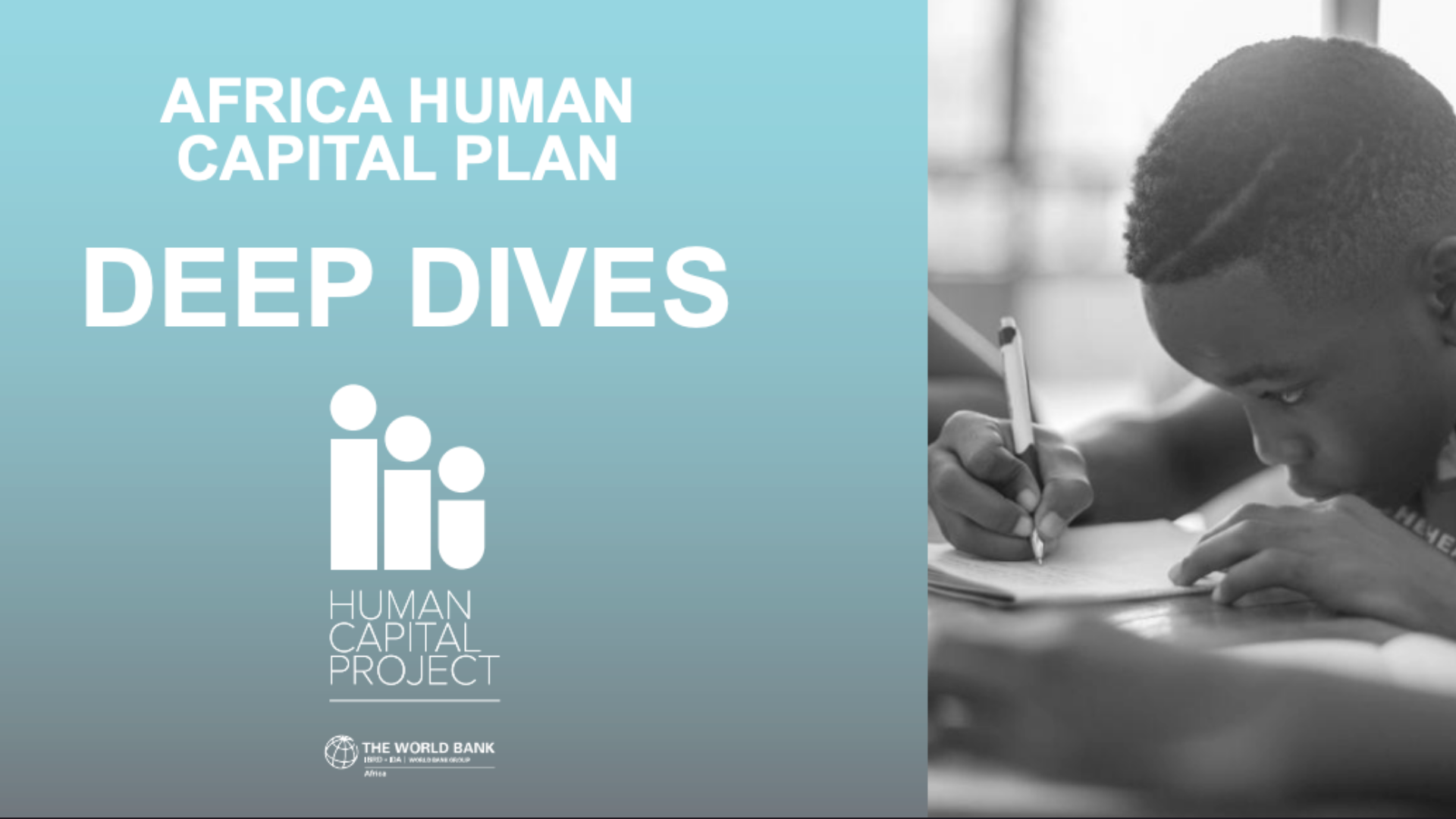 World Bank Africa Human Capital Plan